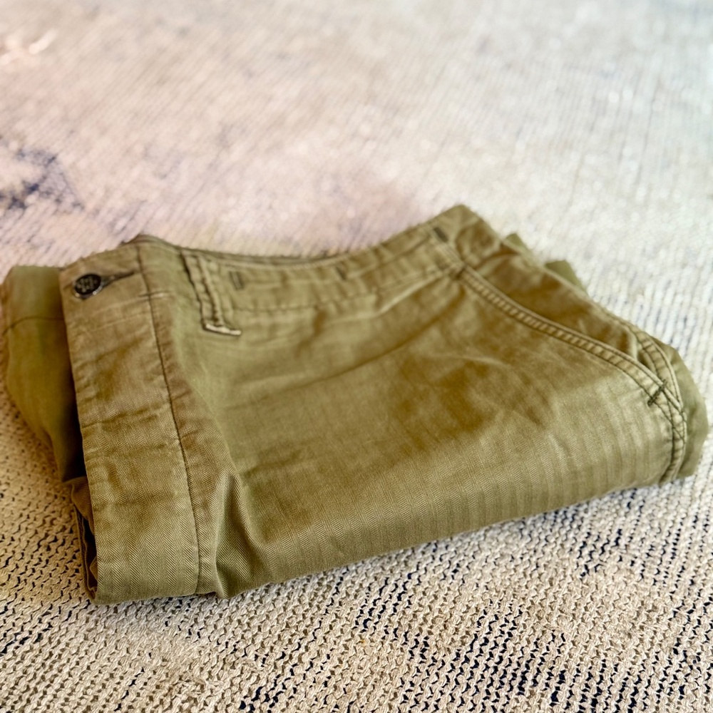 RRL by Ralph Lauren Men's 38 Field Chino Shorts in Army Green